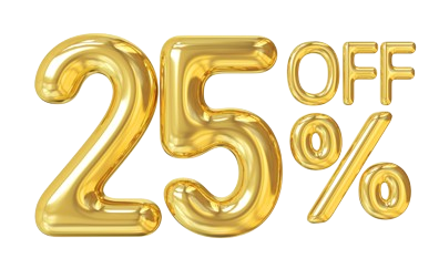 25% off